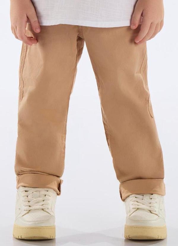 Imagem principal Calça Sarja com Elastano Infantil Bege Up Baby Up Baby