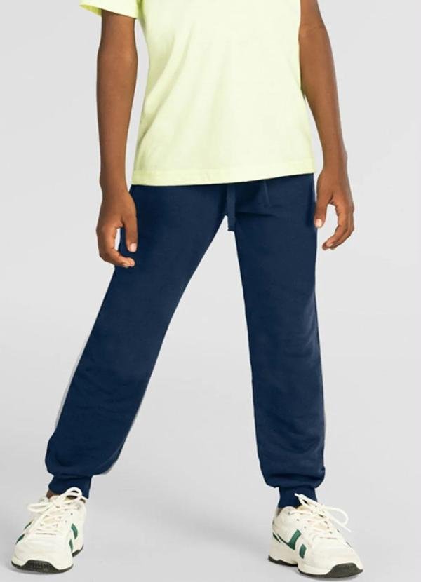 Imagem principal Calça Jogger Infantil Menino Azul Brandili Brandili