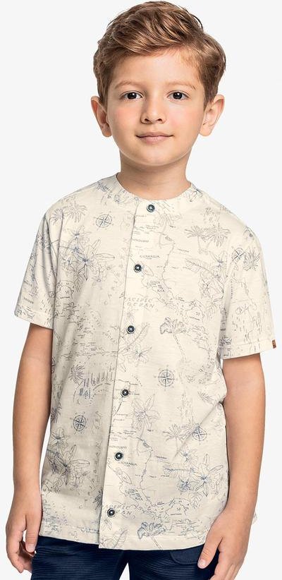 Imagem principal Camisa Infantil Estampada Bege Trick Nick Trick Nick