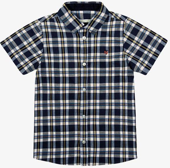 Imagem principal Camisa Infantil Masc Tricoline Xadrez Azul Trick Nick Trick Nick