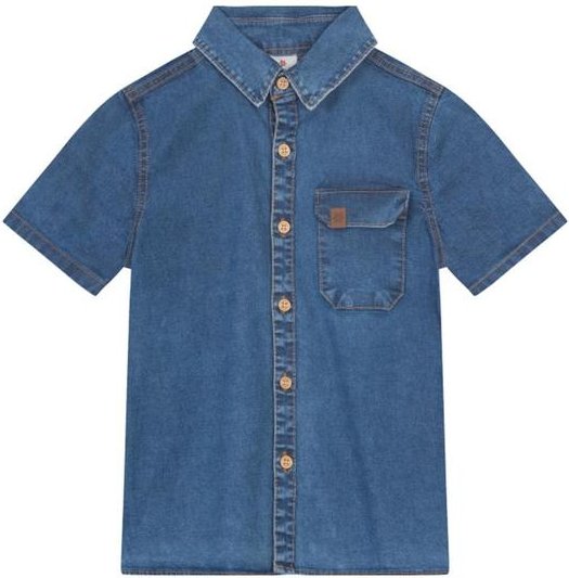 Imagem principal Camisa Infantil Menino em Jeans Azul Brandili Brandili