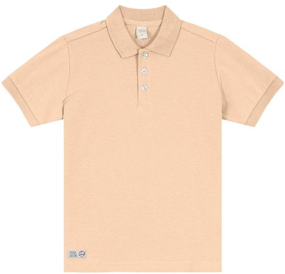 Imagem principal Camisa Polo Infantil Masculina Bege Trick Nick Trick Nick