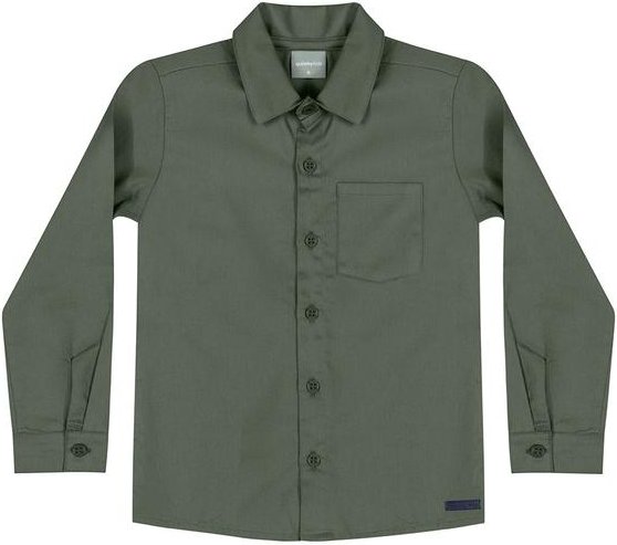 Imagem principal Camisa Flanelada Infantil Menino Verde Quimby Quimby