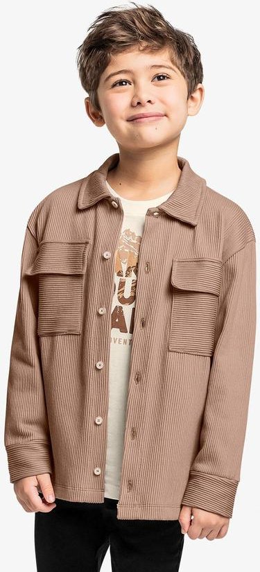 Imagem principal Camisa Infantil Masculino Marrom Trick Nick Trick Nick