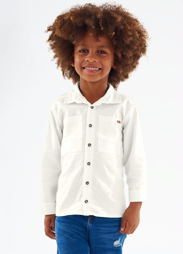 Imagem principal Camisa Infantil Menino Bege Up Baby Up Baby