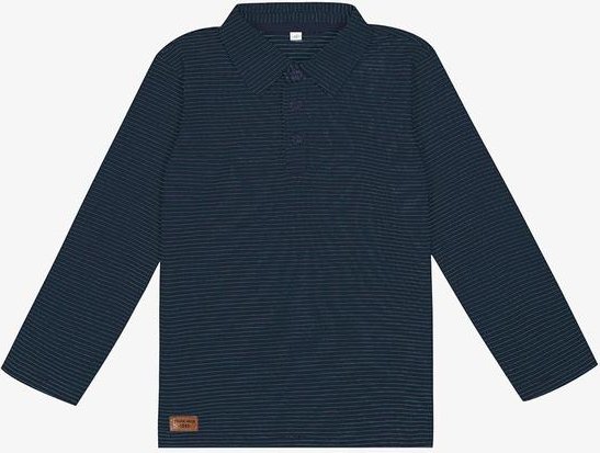 Imagem principal Camisa Listrada Infantil Manga Longa Azul Trick Nick Trick Nick