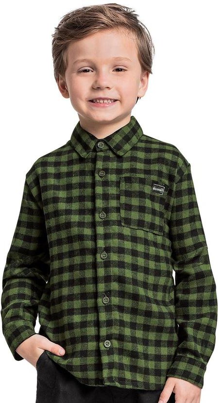 Imagem principal Camisa Manga Longa Menino Verde Quimby Quimby