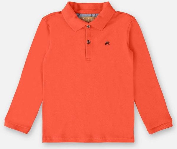 Imagem principal Camisa Polo em Suedine Infantil Laranja Up Baby Up Baby