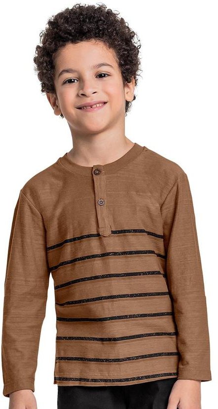 Imagem principal Camisa Portuguesa Menino Marrom Quimby Quimby