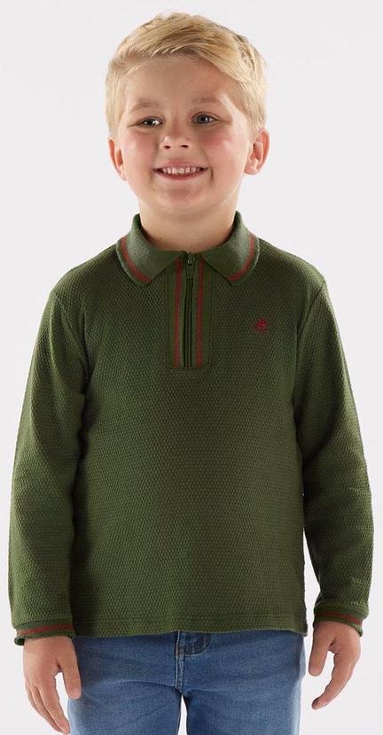 Imagem principal Camisa Polo com Zíper Verde Up Baby Up Baby