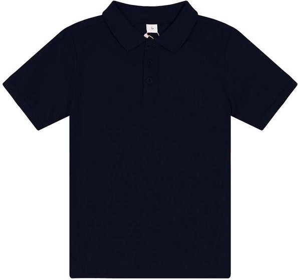 Imagem principal Camisa Polo Infantil Menino em Cotton Azul Marinho Trick Nick Trick Nick