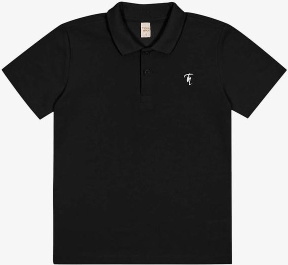 Imagem principal Camisa Polo Infantil Preto Trick Nick Trick Nick