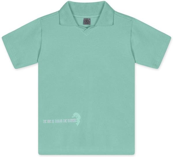 Imagem principal Camisa Polo Manga Curta Infantil Masculina Verde Tigor T. Tigre Tigor T. Tigre