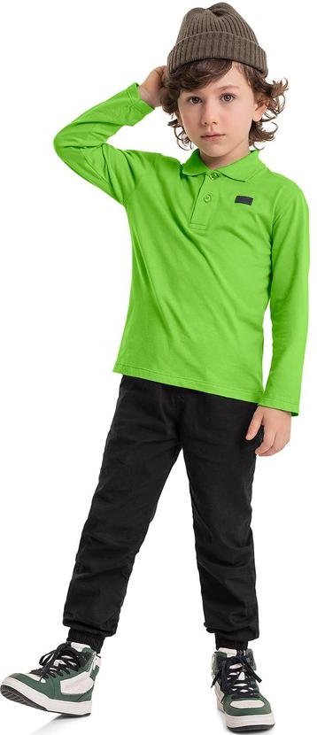 Imagem principal Polo em Meia Malha Infantil Menino Verde Quimby Quimby