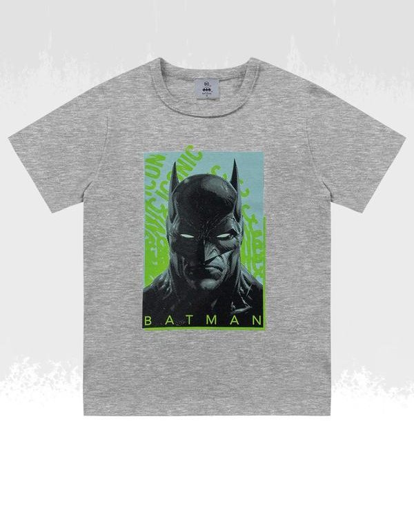 Camiseta Batman Cinza