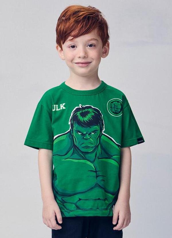 Imagem principal Camiseta do Incrível Hulk Verde Youccie Youccie