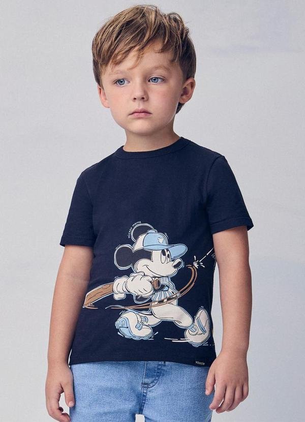 Imagem principal Camiseta do Mickey Beisebolista Preto Youccie Youccie