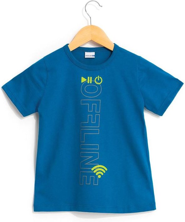 Imagem principal Camiseta em Malha Azul Multimarcas Multimarcas