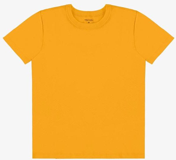 Imagem principal Camiseta Infantil Masculina Básica Amarelo Rovi Kids Rovi Kids