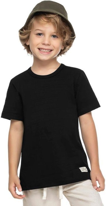 Imagem principal Camiseta Infantil Menino Básica Preto Trick Nick Trick Nick