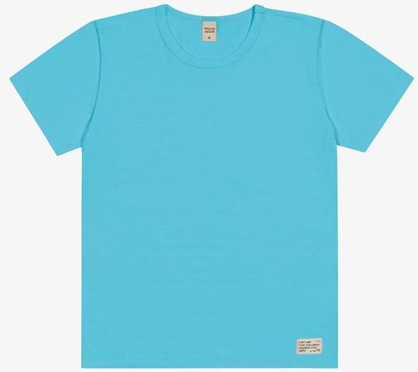 Imagem principal Camiseta Infantil Menino Meia Malha Azul Trick Nick Trick Nick