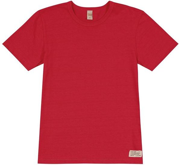 Imagem principal Camiseta Infantil Menino Meia Malha Vermelho Trick Nick Trick Nick