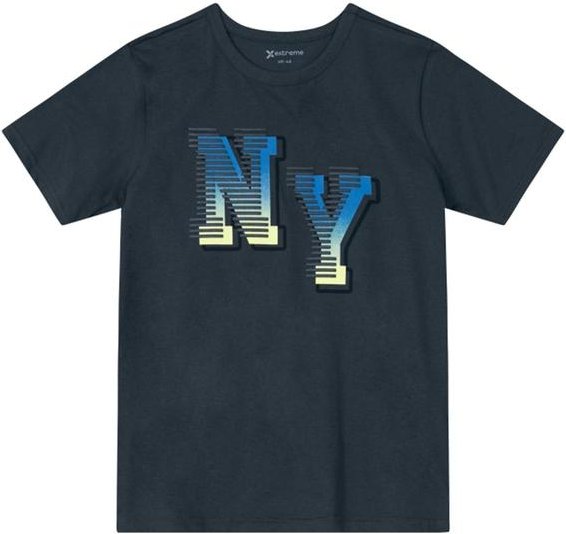 Imagem principal Camiseta Infantil Menino em Malha Cinza Extreme Extreme