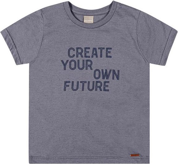 Imagem principal Camiseta Infantil Menino Estampa Colorittá Azul Colorittá