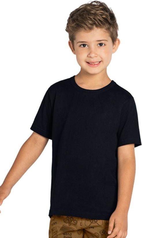 Imagem principal Camiseta Infantil Menino Malha Preto Brandili Brandili