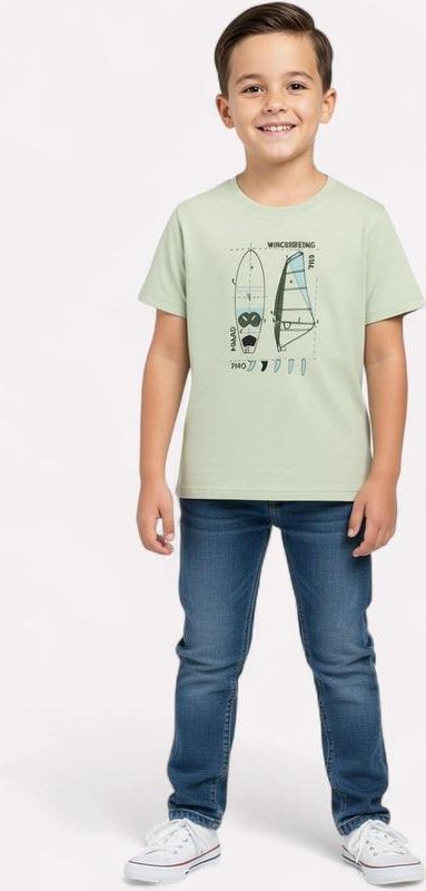 Imagem principal Camiseta Infantil Menino Praia Verde Kyly Kyly