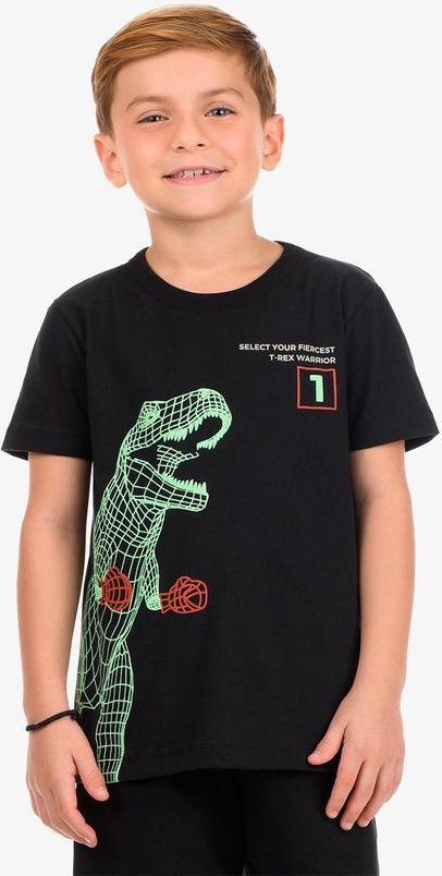 Imagem principal Camiseta Masculina Meia Malha Preto Diametro Diametro