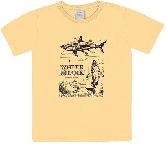 Imagem principal Camiseta Meia Malha Amarelo Pulla Bulla Pulla Bulla