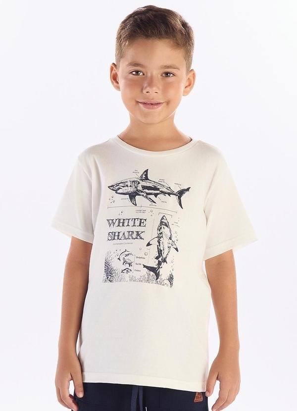 Imagem principal Camiseta Meia Malha Bege Pulla Bulla Pulla Bulla