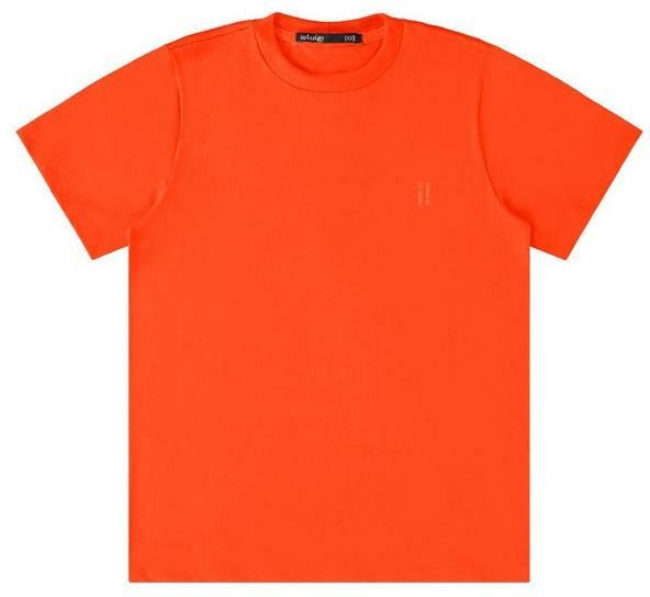 Imagem principal Camiseta Menino Meia Malha Penteada Laranja Ioluig Ioluig