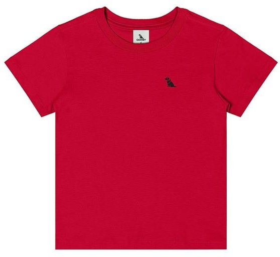 Imagem principal Camiseta Menino Meia Malha Vermelho Quimby Quimby