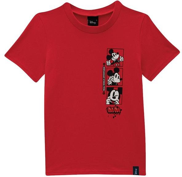Imagem principal Camiseta Mickey Mouse® Vermelho Malwee Kids Malwee Kids