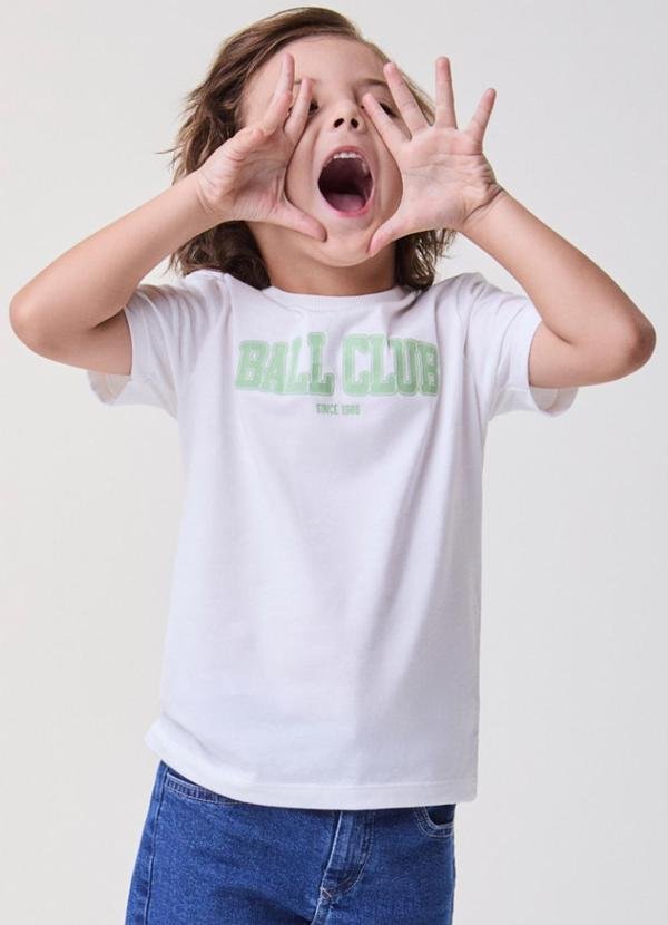 Imagem principal Camiseta Off Ball Club Off White Bimbi Bimbi