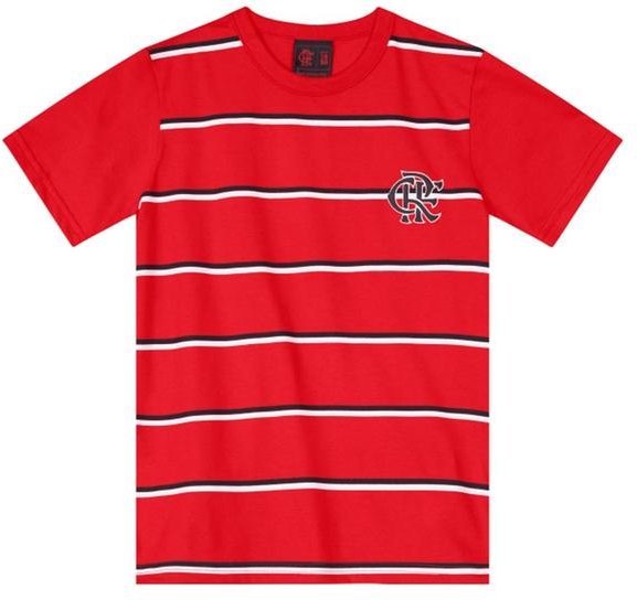 Imagem principal Camiseta Unissex Flamengo Infantil Vermelho Brandili Brandili