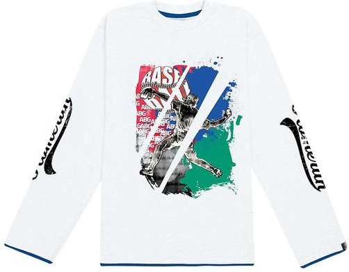 Imagem principal Camiseta Basquete Branco Abrange Abrange