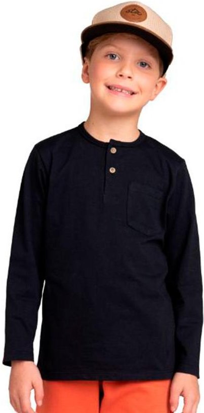 Imagem principal Camiseta em Meia Malha Penteada Preto Marlan Marlan