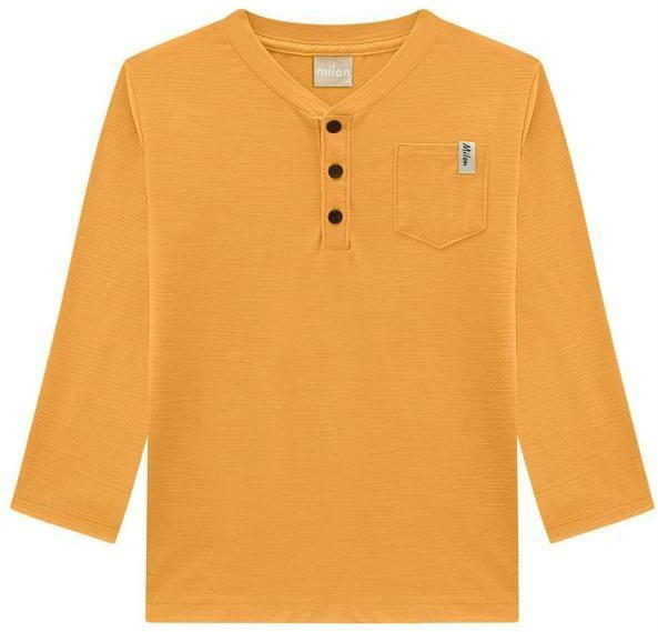 Imagem principal Camiseta Infantil Menino Amarelo Milon Milon