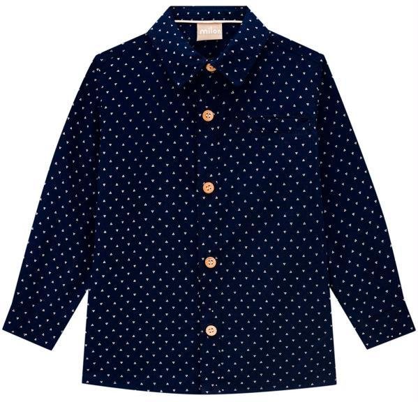 Imagem principal Camiseta Infantil Menino Marinho Milon Milon