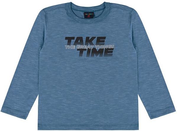 Imagem principal Camiseta Infantil para Menino Guloseima Azul GULOSEIMA