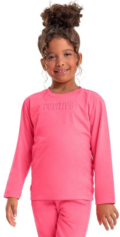Imagem principal Camiseta Infantil Unissex Rosa Quimby Quimby