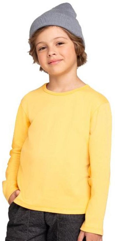 Imagem principal Camiseta Manga Longa em Suedine Unissex Amarelo Marlan Marlan