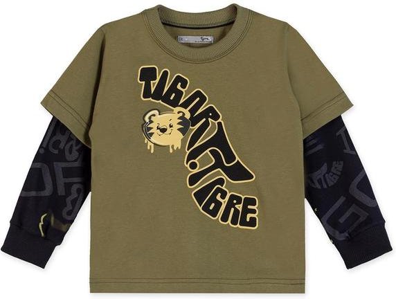 Imagem principal Camiseta Manga Longa Infantil Verde Tigor T. Tigre Tigor T. Tigre
