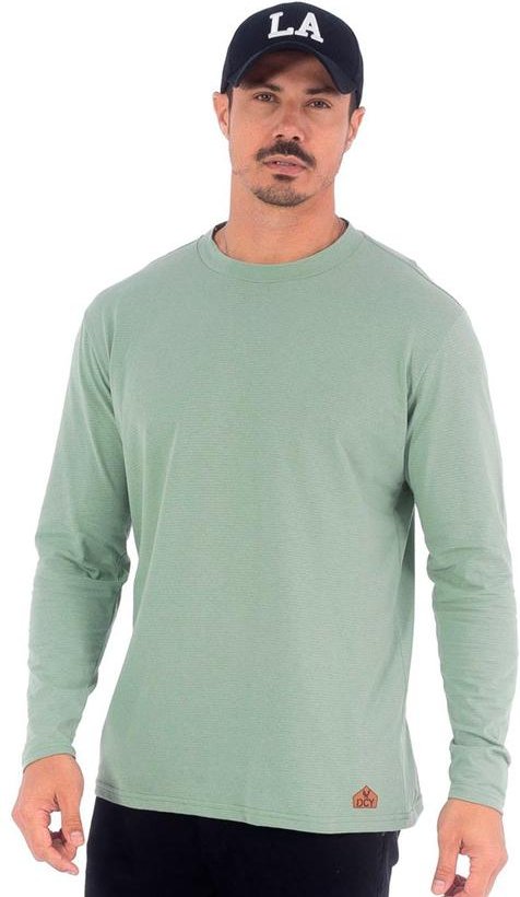 Imagem principal Camiseta Masculina Manga Longa Piquet Verde Decoy Decoy