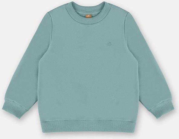 Blusão Básico em Moletom Menino Azul