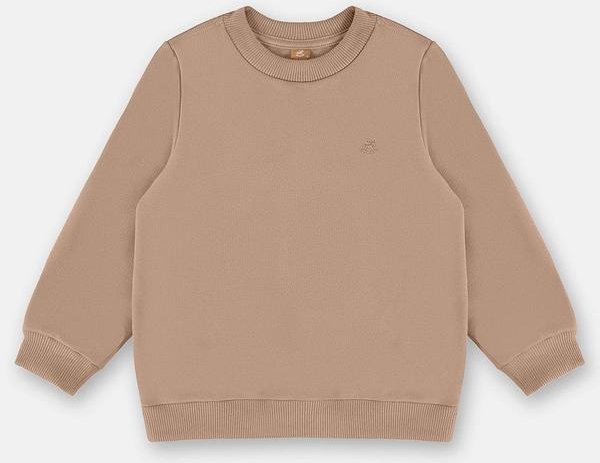 Blusão Básico em Moletom Menino Marrom