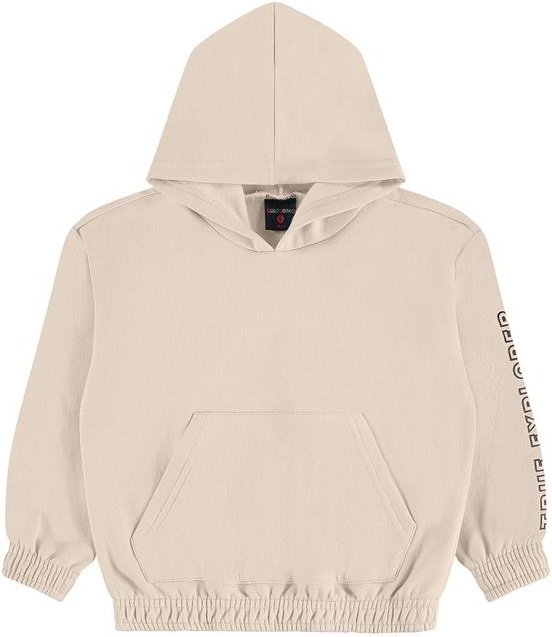 Imagem principal Blusão Infantil em Moletom Felpado Bege GULOSEIMA GULOSEIMA